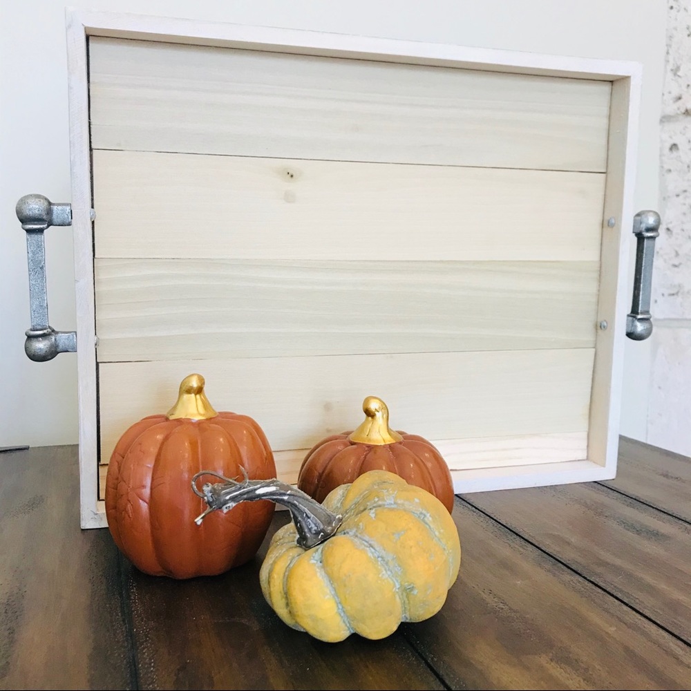 Pumpkin Love Tray Set